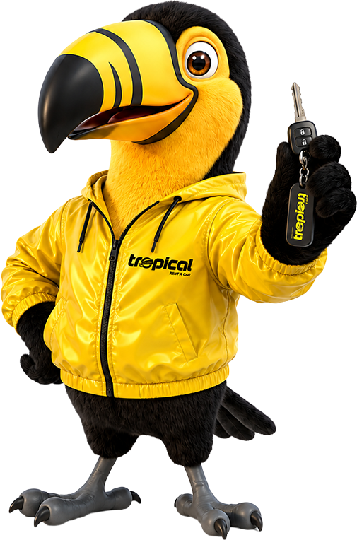 Tropical Rent-A-Car mascot